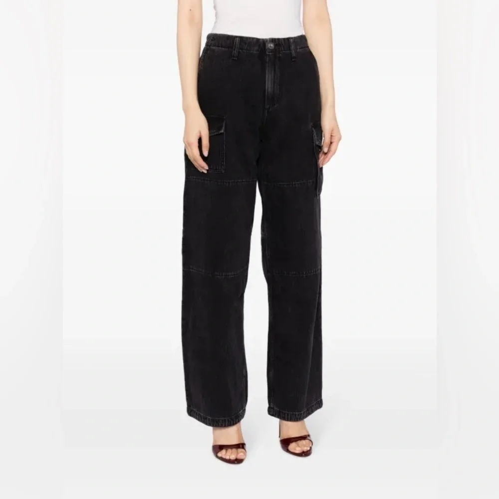 Rag & bone high-rise wide-leg jeans